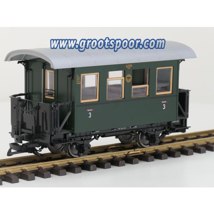 LGB 32077 Personenwagen 3kl DRG K2576, Metallrader - sku: 20250919024103 - Gebraucht - Neuer Zustand - Bild 2