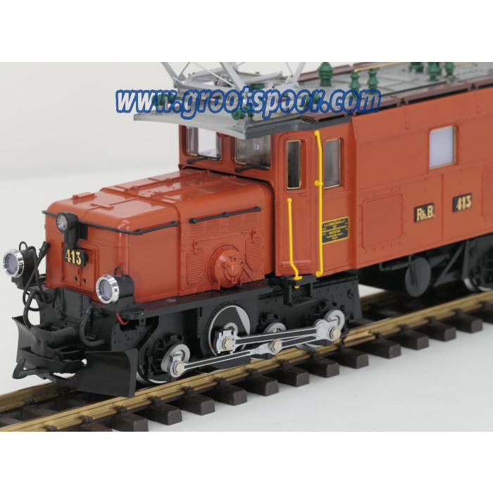 LGB 20400 A RhB-Krokodil Ge 6/6 I 413 - sku: 20250926051358 - Gebruikt - Zo goed als nieuw - Afbeelding 5