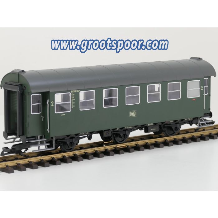 PIKO 37600-2 Umbauwagen B3yg 2. Klasse DB IV, Metallrader, Vitrinemodel