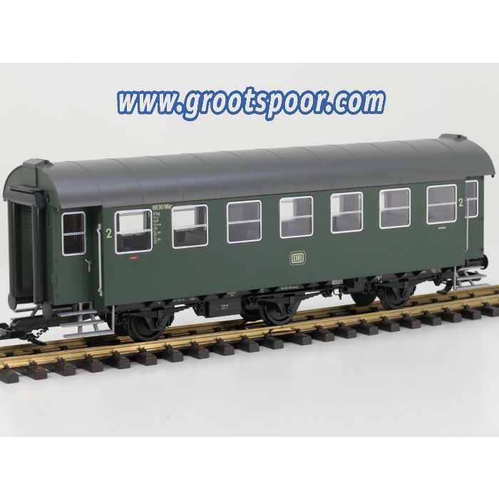 PIKO 37600-2 Umbauwagen B3yg 2. Klasse DB IV, Metallrader, Vitrinemodel
