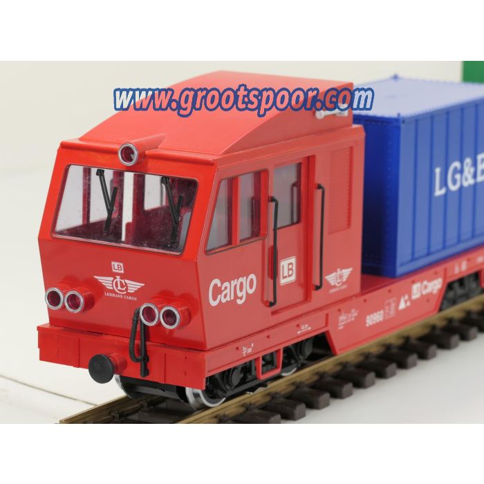 LGB 90960 & 90963 XXL Set Cargo-Sprinter, Metallrader