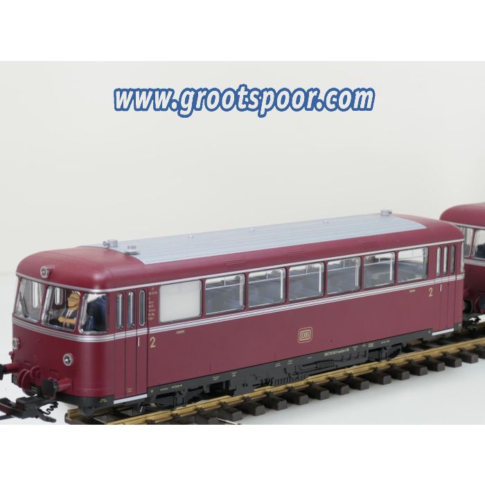 PIKO 37300 & 37690 Set G-Schienenbus & Beiwagen VT 98/VS 98 DB III