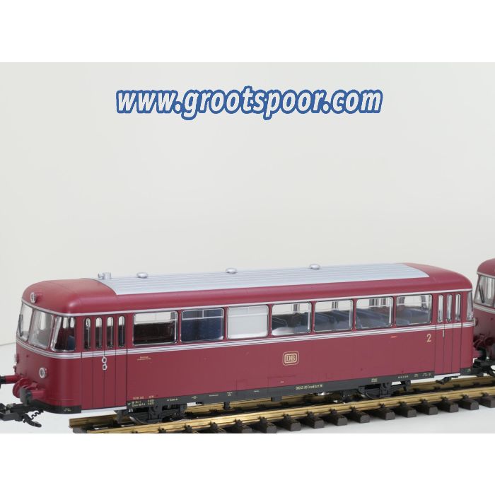 PIKO 37300 & 37690 Set G-Schienenbus & Beiwagen VT 98/VS 98 DB III