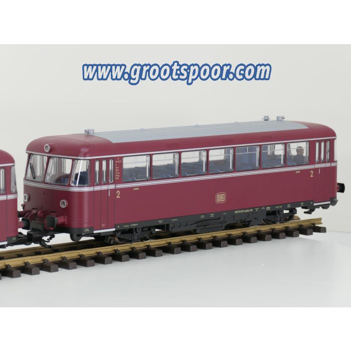 PIKO 37300 & 37690 Set G-Schienenbus & Beiwagen VT 98/VS 98 DB III