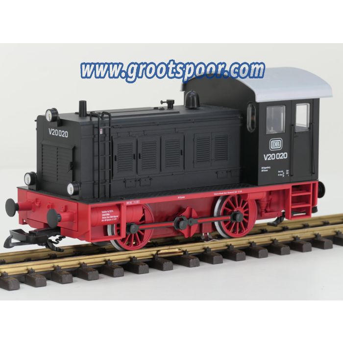 PIKO 37550 G-Diesellok V 20 DB V20 020, Vitrinemodell