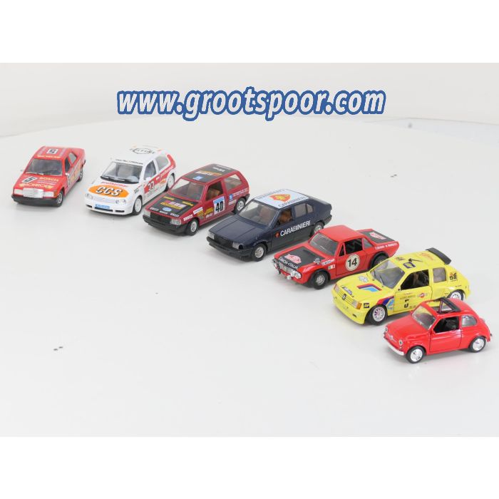 1:24  Set 5 Rally auto's, Carabinieri en Fiat 500 #GS08