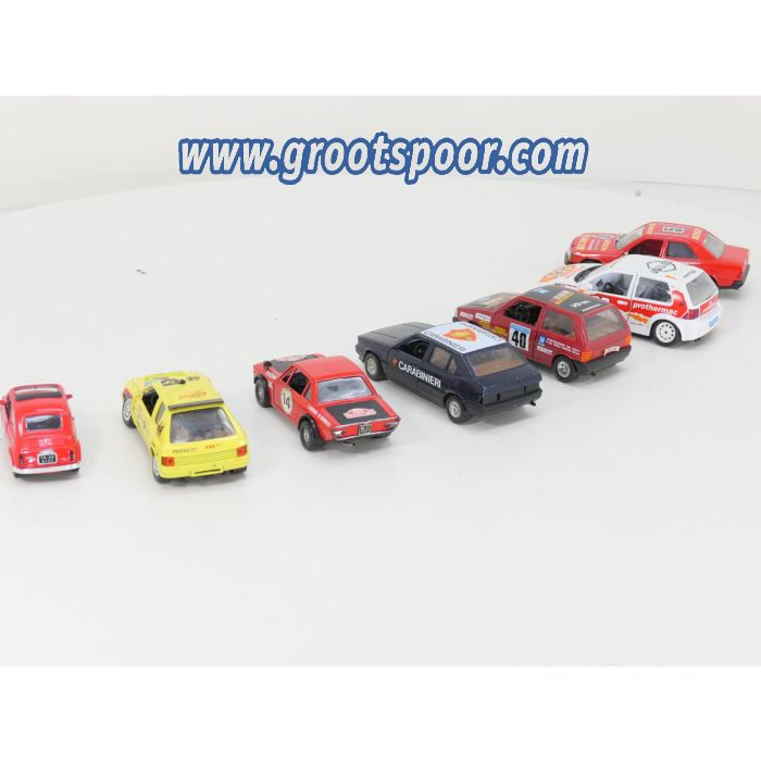 1:24  Set 5 Rally auto's, Carabinieri en Fiat 500 #GS08