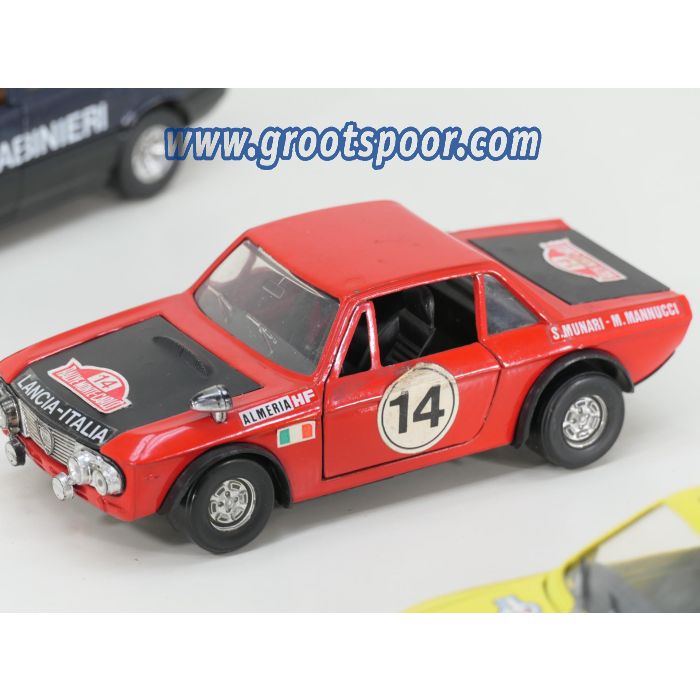 1:24  Set 5 Rally auto's, Carabinieri en Fiat 500 #GS08