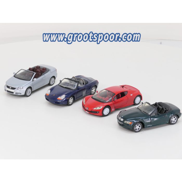 1:24  Set 4 Europese sportauto's #GS09