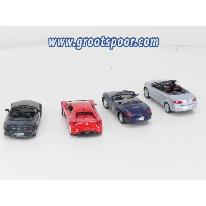 1:24  Set 4 Europese sportauto's #GS09