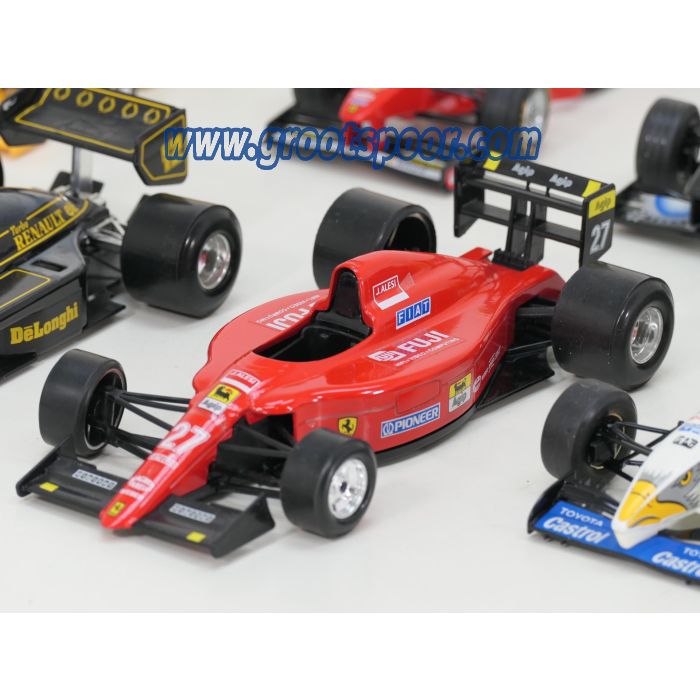 1:24   Set 10 Formule 1 auto's #GS12