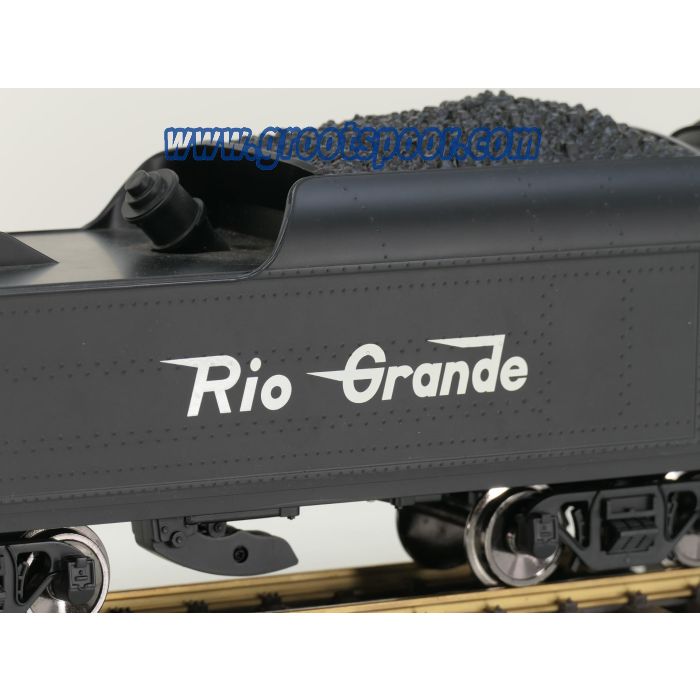 Aristo Craft Trains 21510 2-8-2 Mikado Steam Locomotive with Tender D&RGW No 1202, Vitrinemodel