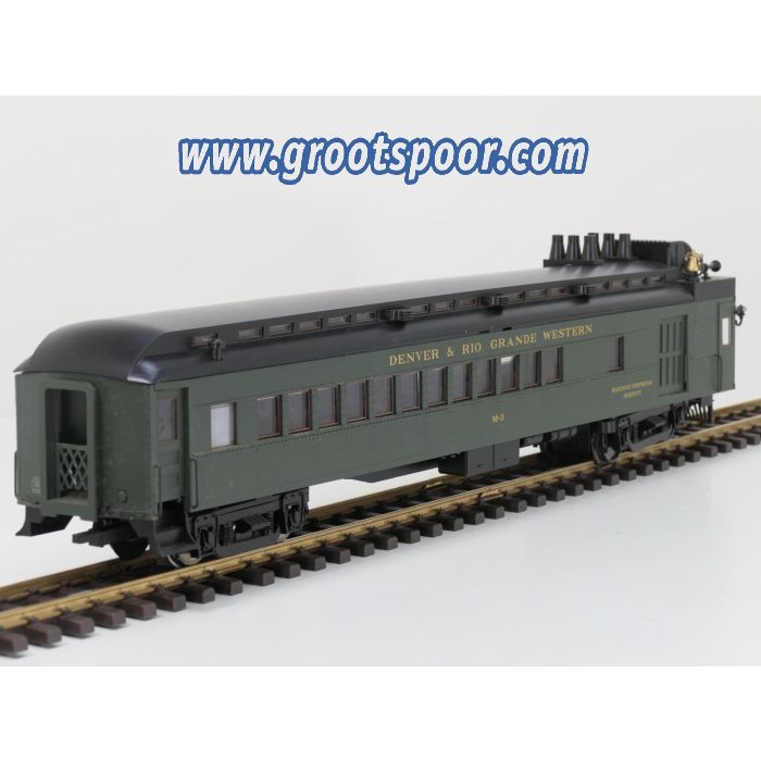 Aristo Craft Trains 21209 Doodlebug Gas Electric  Rail car M-3 Denver & Rio Grande Western