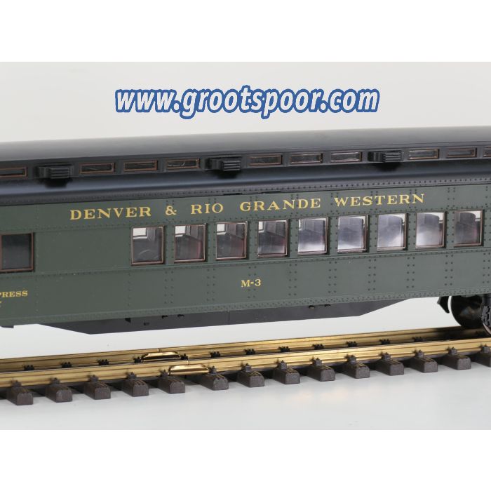 Aristo Craft Trains 21209 Doodlebug Gas Electric  Rail car M-3 Denver & Rio Grande Western