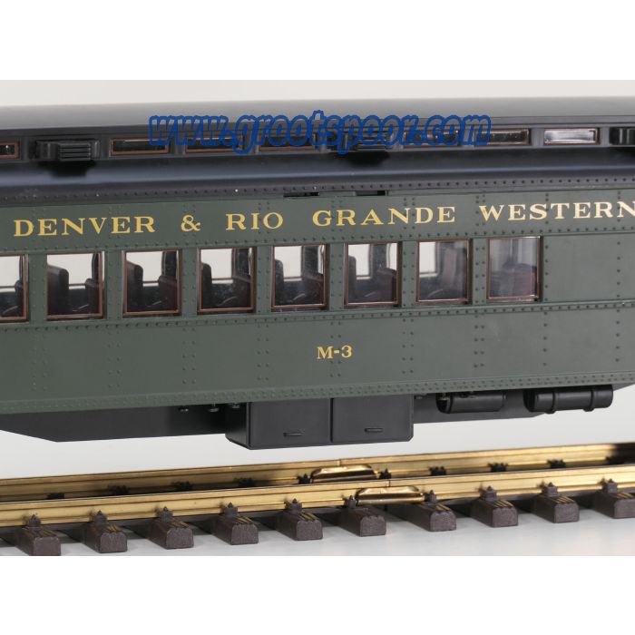 Aristo Craft Trains 21209 Doodlebug Gas Electric  Rail car M-3 Denver & Rio Grande Western