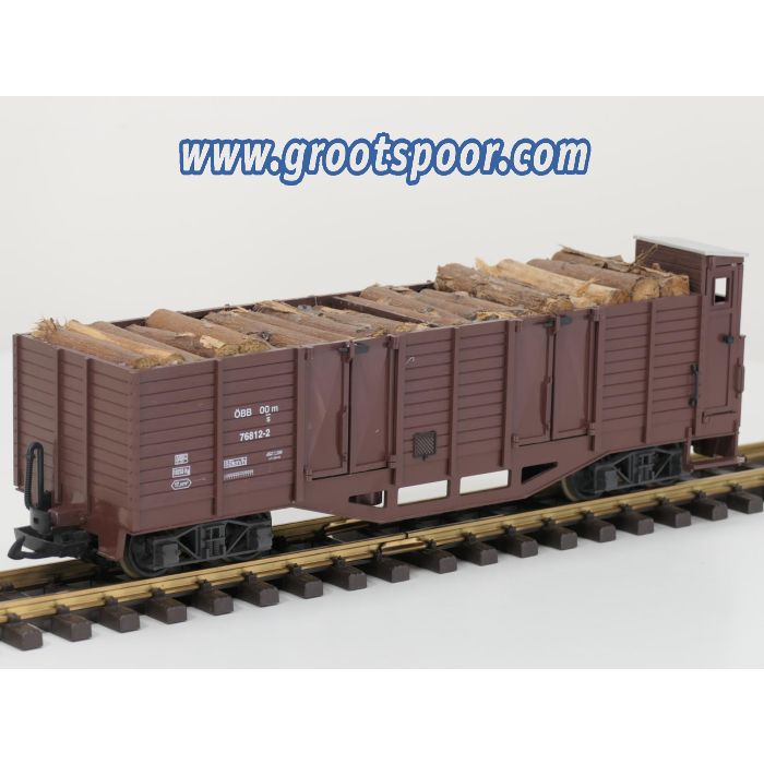 LGB 44620 ÖBB-Hochbordwagen OOm/s 76812-2, Mitt Beladung