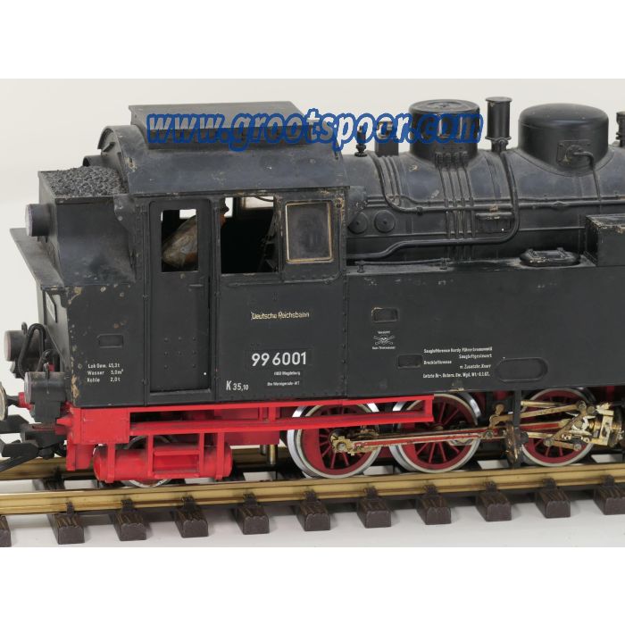 LGB 2080 S, DR stoomlok 99 6001 K35,10, BASTLER