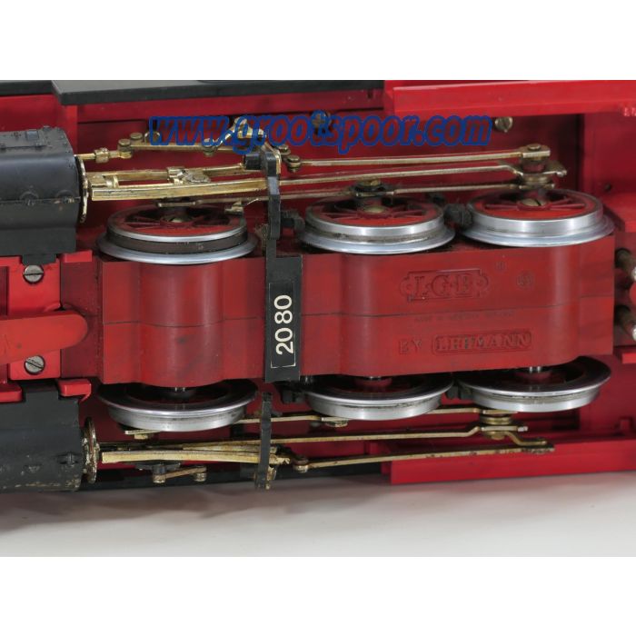 LGB 2080 S, DR stoomlok 99 6001 K35,10, BASTLER