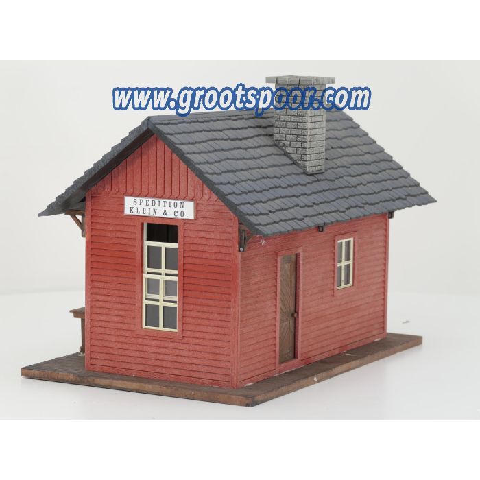 POLA 330933 Cripple Creek station Gebouwd model, met LED binnenverlichting.