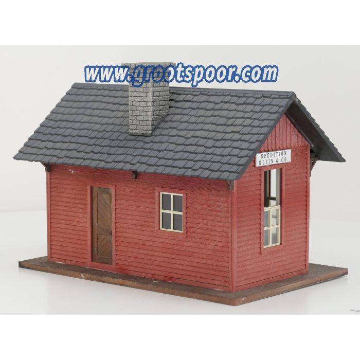 POLA 330933 Cripple Creek station Gebouwd model, met LED binnenverlichting.