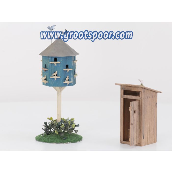 POLA 331764 Taubenhaus mit stillem Örtchen, Gebouwd model