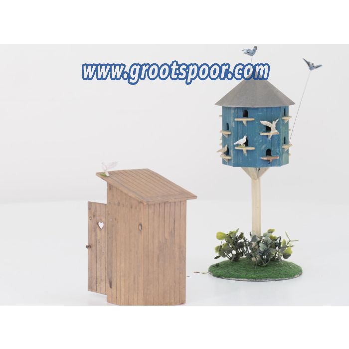 POLA 331764 Taubenhaus mit stillem Örtchen, Gebouwd model