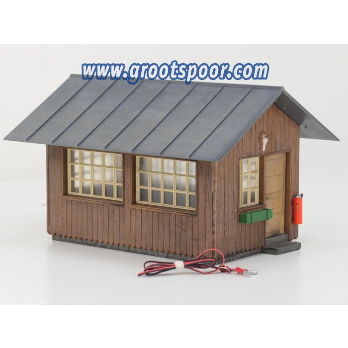 POLA 331839 Gartenlaube Gebouwd model, , met LED binnenverlichting.