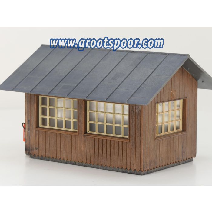 POLA 331839 Gartenlaube Gebouwd model, , met LED binnenverlichting.