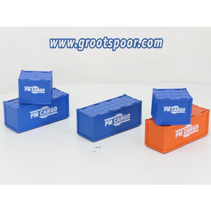Playmobil PM Cargo Containerset 3 grote en 2 kleine containers - sku: 20251030014423 - Used - Like new - Photo 3