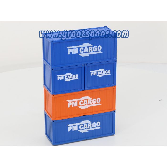 Playmobil PM Cargo Containerset 3 grote en 2 kleine containers - sku: 20251030014423 - Used - Like new - Photo 4