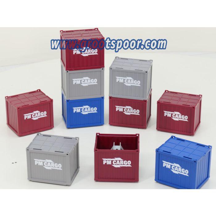 Playmobil PM Cargo Containerset 10 kleine containers