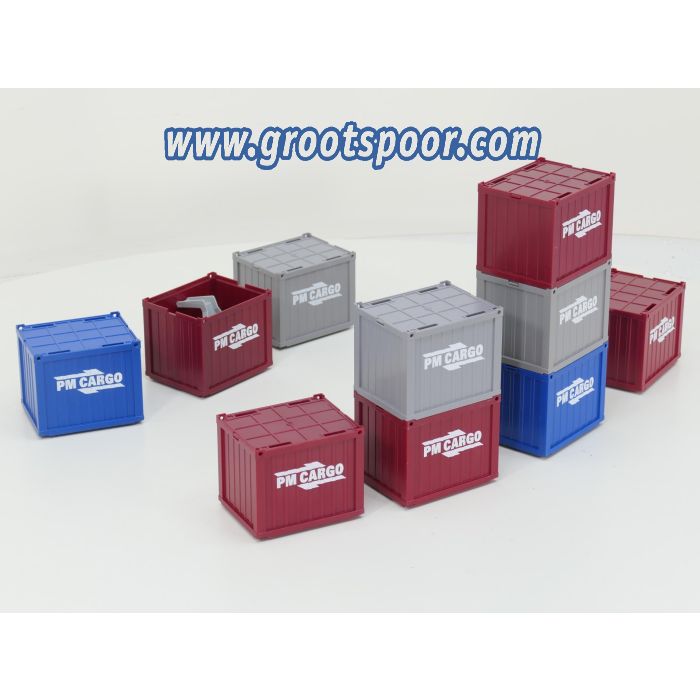 Playmobil PM Cargo Containerset 10 kleine containers