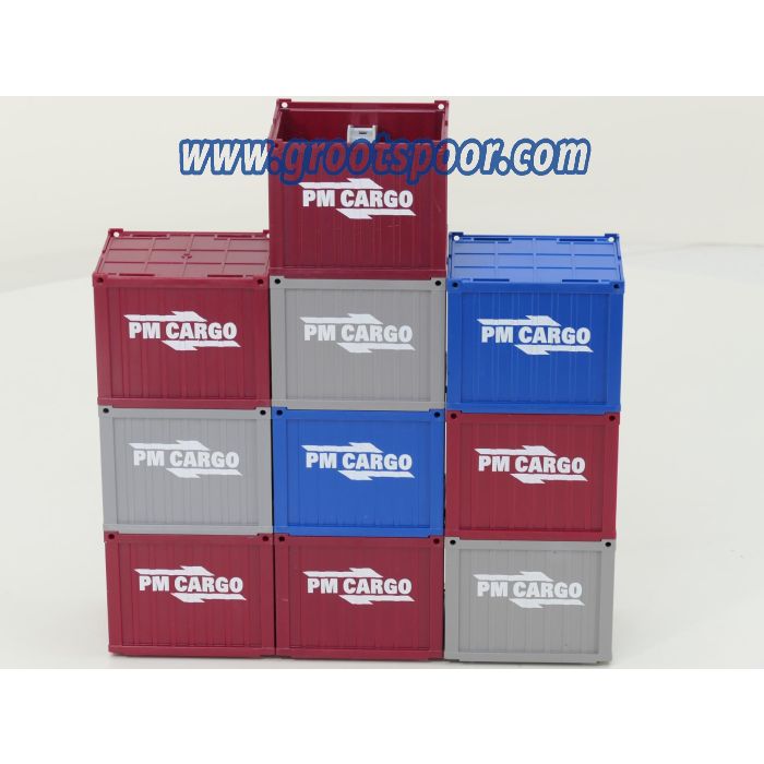 Playmobil PM Cargo Containerset 10 kleine containers