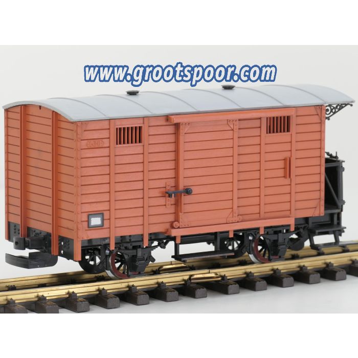 LGB 4030 A  Gesloten goederenwagen, Metallrader - sku: 20251030045533 - Gebruikt - Zeer goede staat - Afbeelding 3