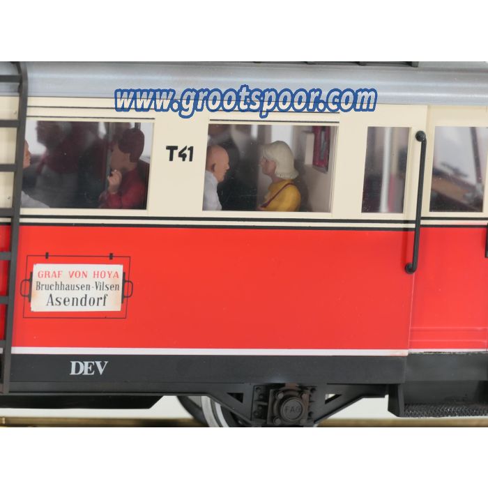 LGB 2066 SUPER Wismarere Schienenbus , Digitaal, Sound, 14 Figuren