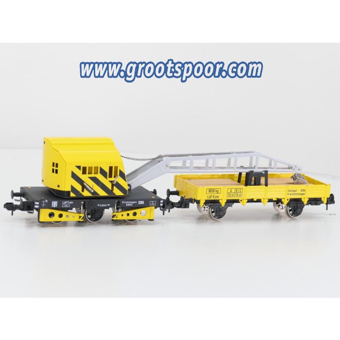Märklin Maxi Spur 1 54990 Kranwagen DB 6804 & 6709 Stuttgart - sku: 20251106031732 - Gebraucht - Sehr guter Zustand - Bild 2