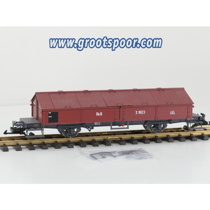 BRAWA15151 Klappdeckelwagen X 9023 der Rhb, Metallrader, Vitrinemodell - sku: 20251129034111 - Used - New condition - Photo 2