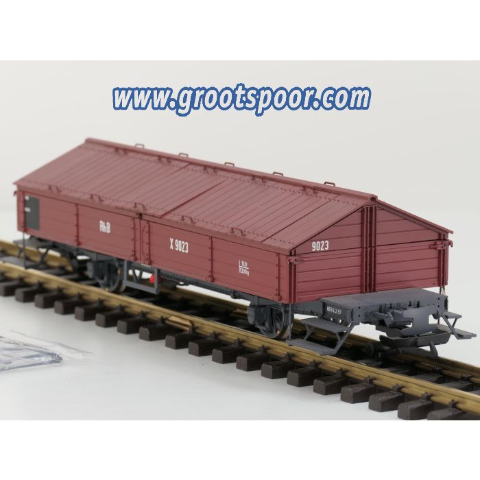 BRAWA15151 Klappdeckelwagen X 9023 der Rhb, Metallrader, Vitrinemodell - sku: 20251129034111 - Used - New condition - Photo 3