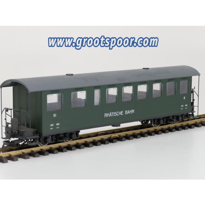 TRAINLINE45 3035720 RhB Personenwagen ABC 609, Metallrader - sku: 20251129041852 - Used - Photo 2