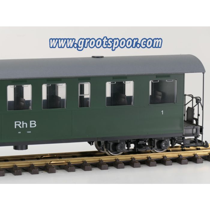 TRAINLINE45 3035731-3 RhB Personenwagen AB 1508, Metallrader - sku: 20251129042505 - Gebruikt - Zeer goede staat - Afbeelding 4