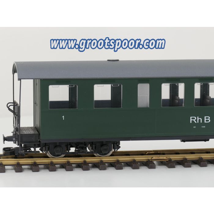 TRAINLINE45 3035731-3 RhB Personenwagen AB 1508, Metallrader - sku: 20251129042505 - Gebruikt - Zeer goede staat - Afbeelding 5
