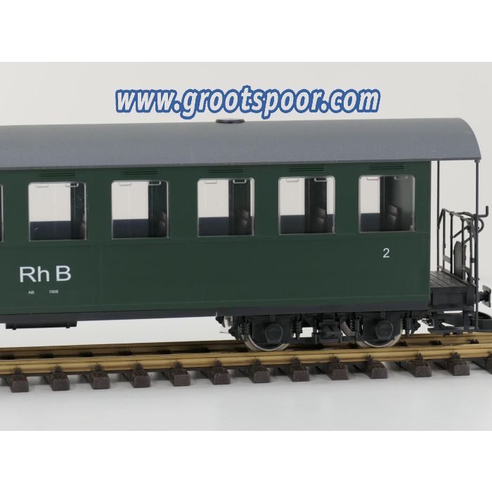 TRAINLINE45 3035731-3 RhB Personenwagen AB 1508, Metallrader - sku: 20251129042505 - Gebruikt - Zeer goede staat - Afbeelding 6