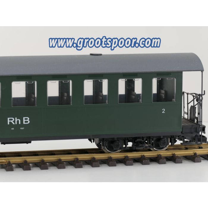 TRAINLINE45 3035731-2 RhB Personenwagen AB 1507, Metallrader - sku: 20251129043557 - Gebruikt - Zeer goede staat - Afbeelding 4
