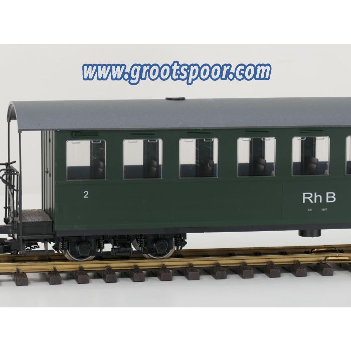 TRAINLINE45 3035731-2 RhB Personenwagen AB 1507, Metallrader - sku: 20251129043557 - Gebruikt - Zeer goede staat - Afbeelding 5