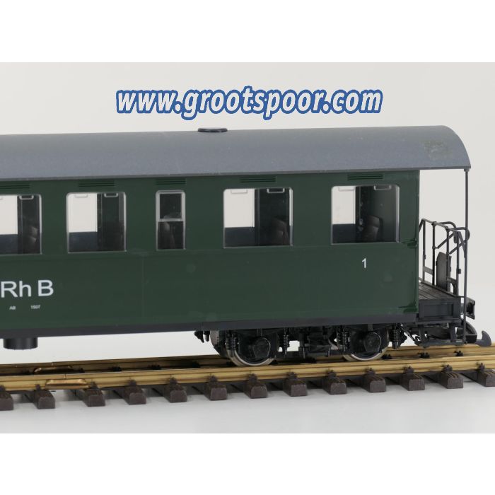 TRAINLINE45 3035731-2 RhB Personenwagen AB 1507, Metallrader - sku: 20251129043557 - Gebruikt - Zeer goede staat - Afbeelding 6