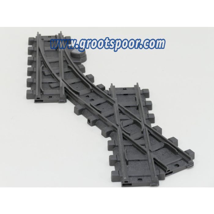 Playmobil 4389 & 4390 Set RC-train Rails wissel links & Spoor-Kruising - sku: 20260117031443 - Gebruikt - Zeer goede staat - Afbeelding 2