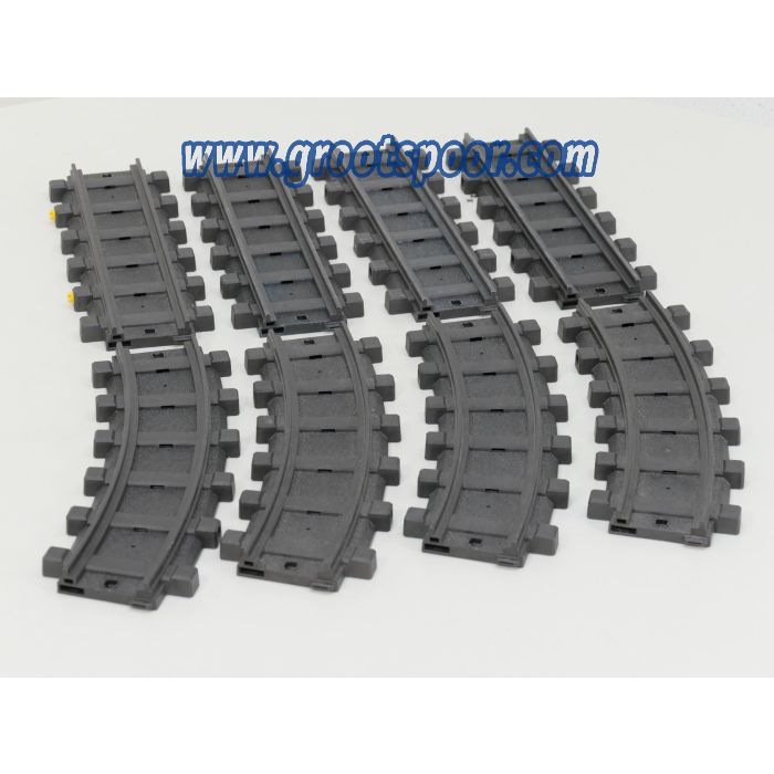Playmobil 4384 & 4385 RC-train rails set 4x Recht & 4x Bocht - sku: 20260117034237 - Used - Very good condition - Photo 2