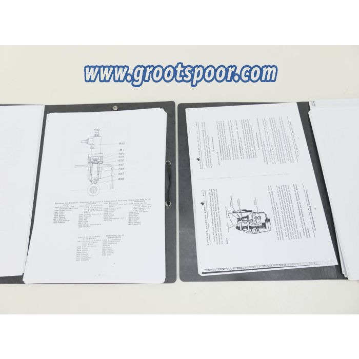 Archiefset spoorwegdocumentatie – technische brochures, handleidingen en mappen #8927 - sku: 20260130044642 - Used - Good condition - Photo 3