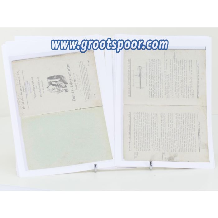 Archiefset spoorwegdocumentatie – technische brochures, handleidingen en mappen #8927 - sku: 20260130044642 - Used - Good condition - Photo 5