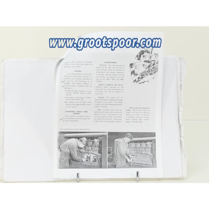 Archiefset spoorwegdocumentatie – technische brochures, handleidingen en mappen #8927 - sku: 20260130044642 - Used - Good condition - Photo 6